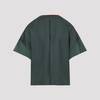 LOEWE Boxy Fit T-Shirt - Brown Dark Green - Thumbnail 4