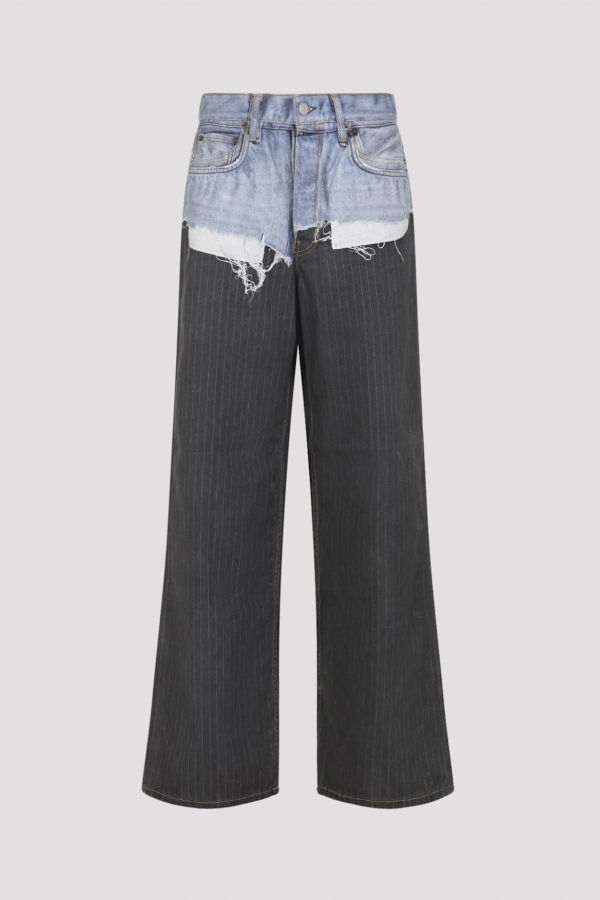 Acne Studios Acne Cotton Jeans - Ail Blue Black