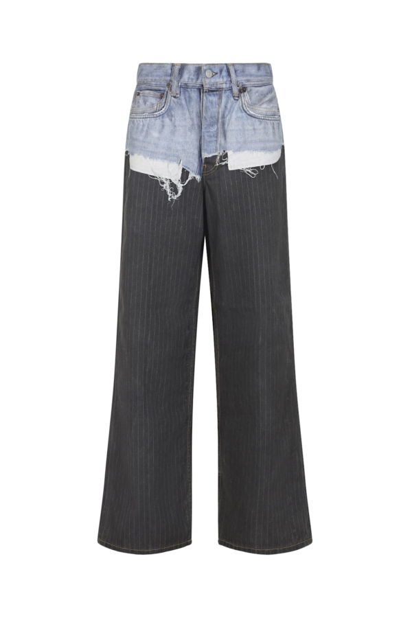 Acne Studios Acne Cotton Jeans - Ail Blue Black