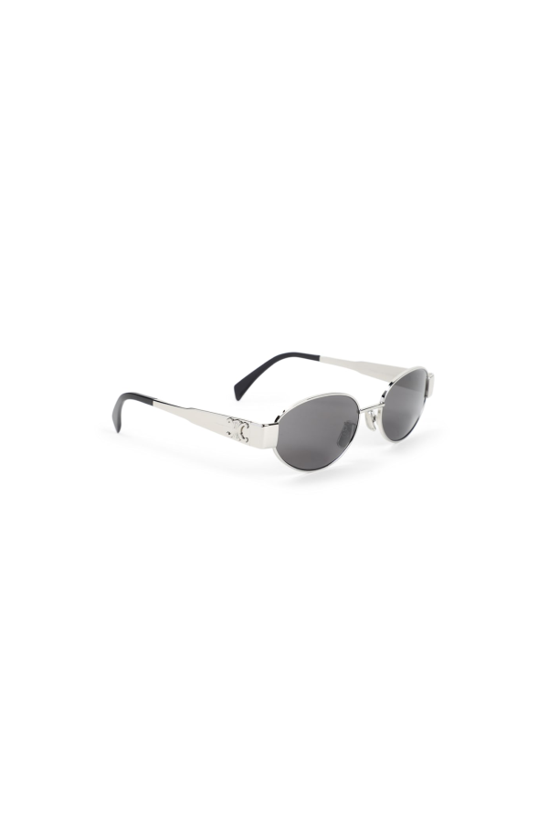 Celine Triomphe 01 Sunglasses - Sm Silver Smoke