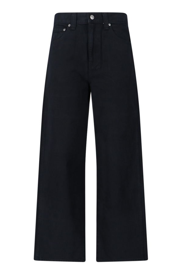 khaite Bonnie Straight Jeans - Black