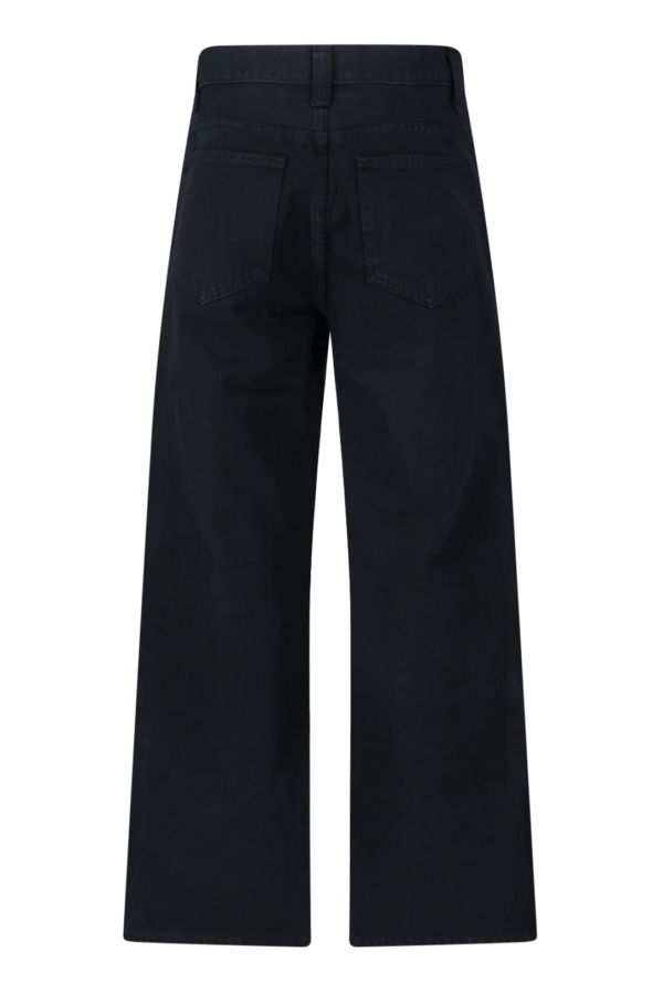 khaite Bonnie Straight Jeans - Black