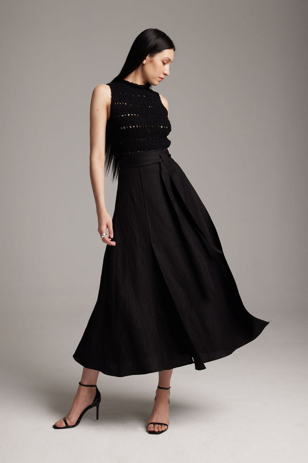 VOZ Butterfly Wrap Skirt - Multi