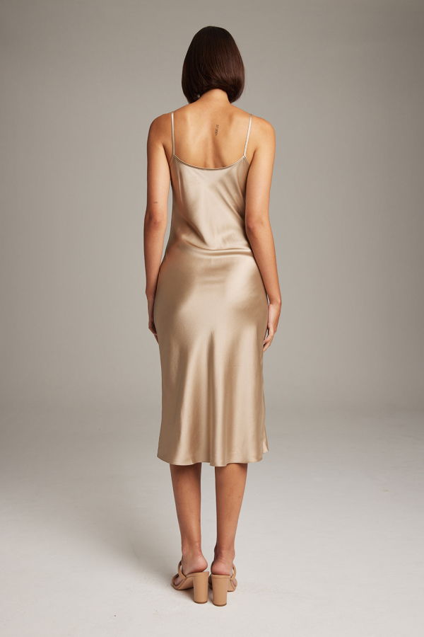 VOZ Midi Slip Dress - Multi