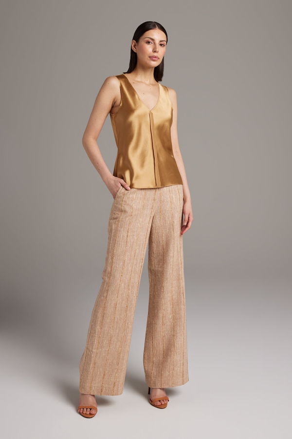 VOZ Silk Raw Edge Tank 