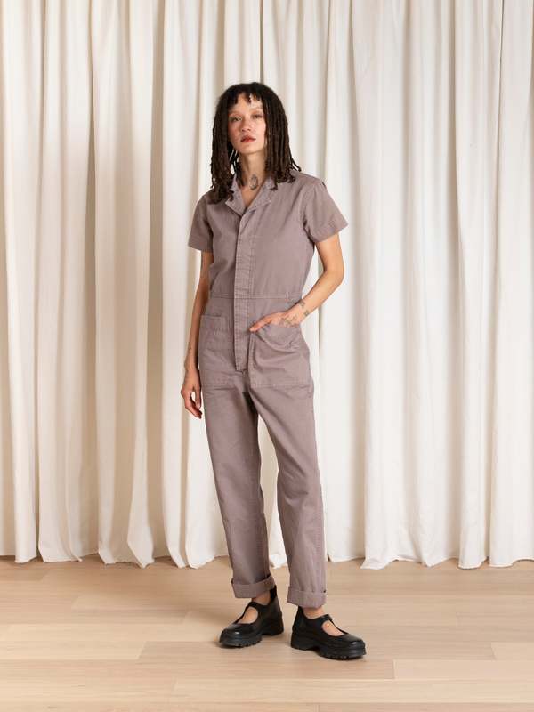Ali Golden Boiler Suit Jumpsuit