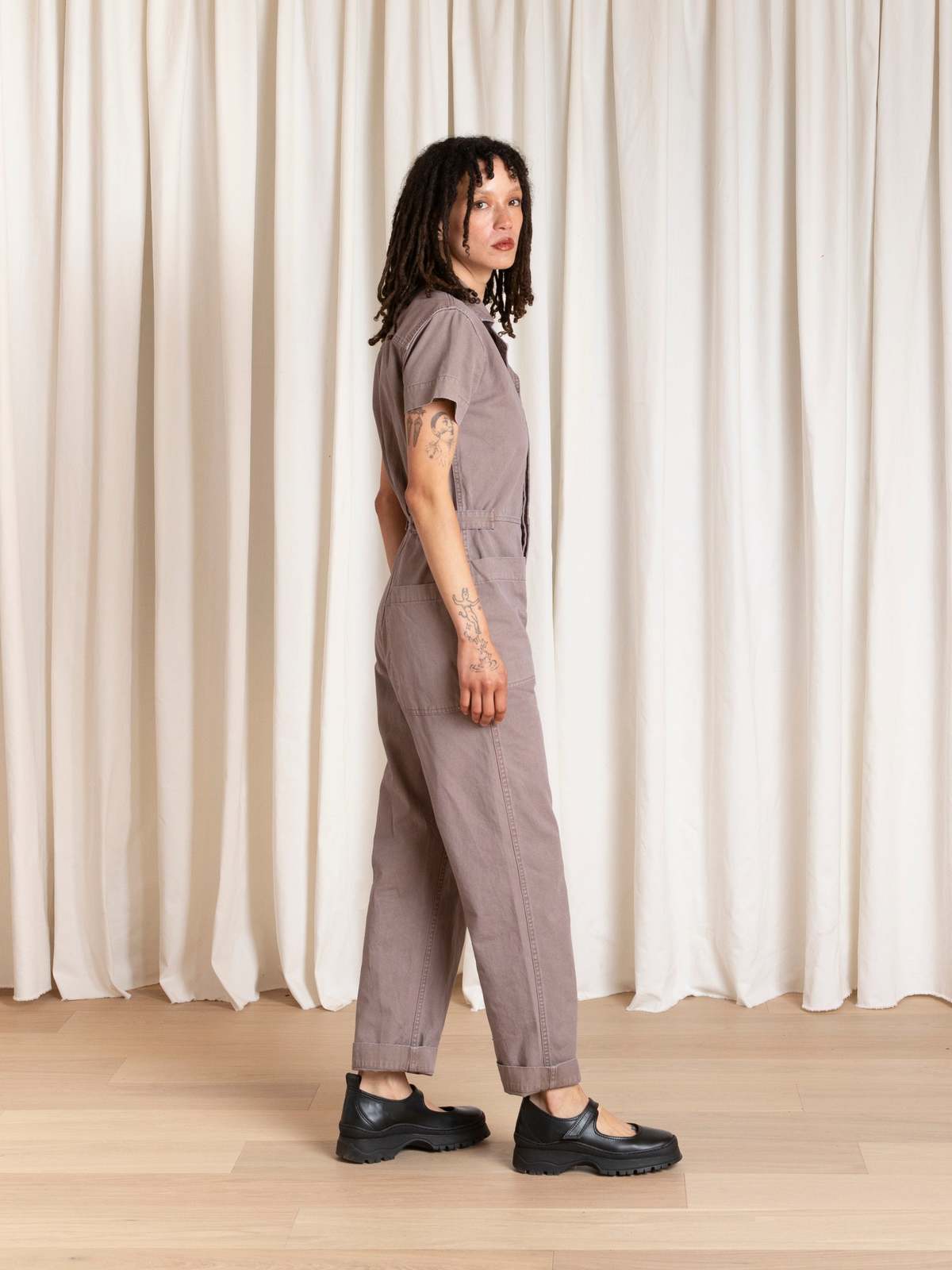 Ali Golden Boiler Suit Jumpsuit - Image 9 of 10