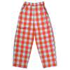 Ali Golden Elastic Pant - Poppy Large Plaid - Thumbnail 1