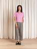 Ali Golden Knit T-Shirt Top - Thumbnail 6