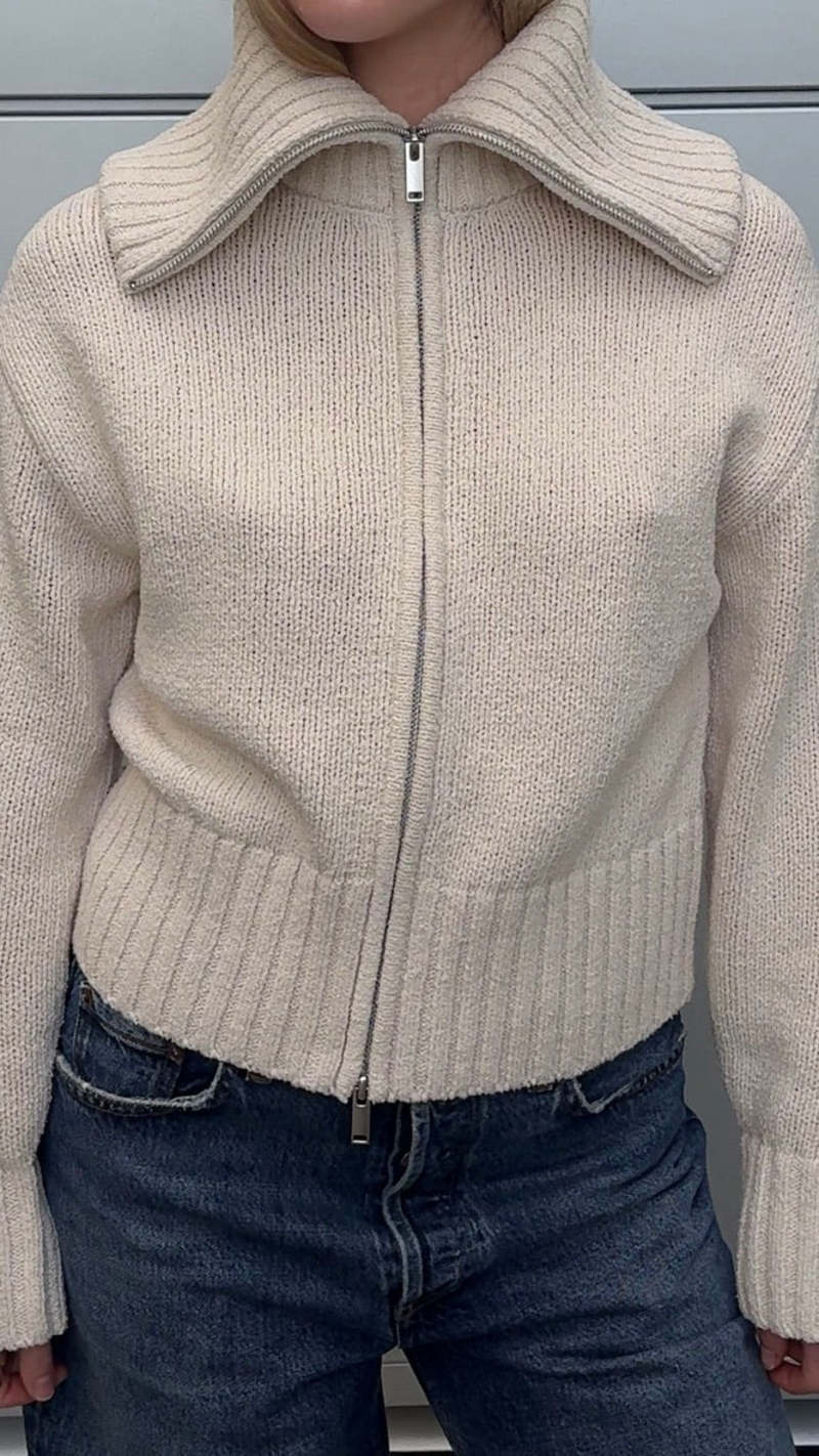 Samse Samse Sajasmin Zip Sweater