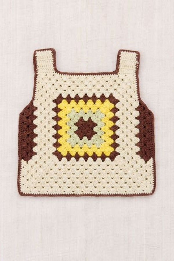 KIDS Misha & Puff Lake House Vest - Marzipan