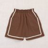 KIDS Misha & Puff RickRack Camp Short - Cola - Thumbnail 1