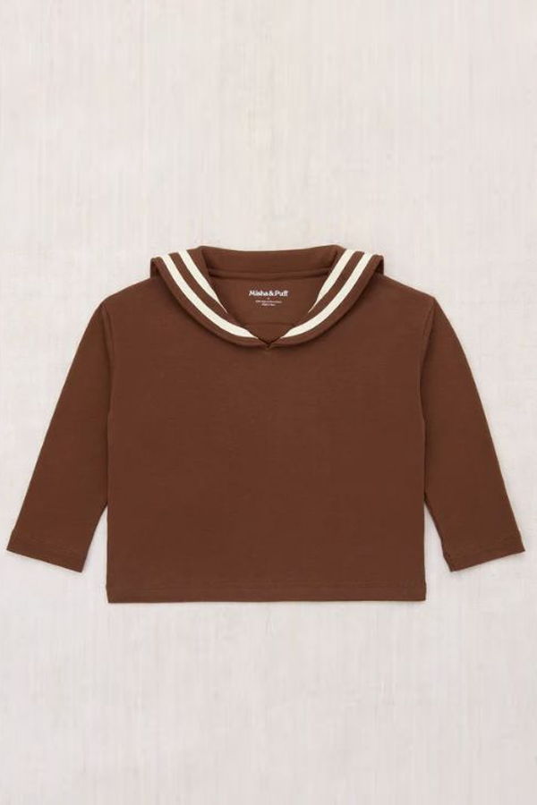 KIDS Misha & Puff Sailor Top - Cola