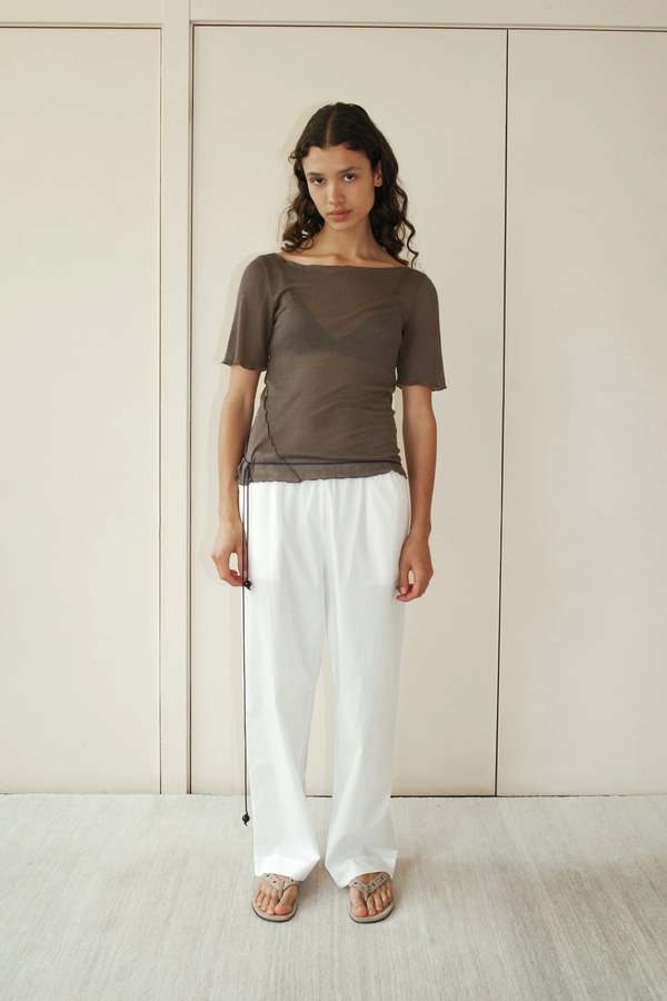 Deiji Studios Deiji Ease Trouser - White