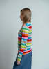 Allude Original Stripe Cashmere Crewneck Sweater - Multicolor - Thumbnail 3