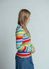 Allude Original Stripe Cashmere Crewneck Sweater - Multicolor - Thumbnail 5
