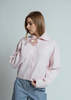 Allude Zip Front Sweater Jacket Cardigan - Rose Fondant - Thumbnail 1