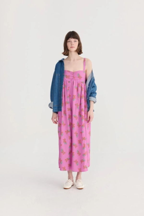 KIDS Bobo Choses Juicy Tomatoes Strap Dress