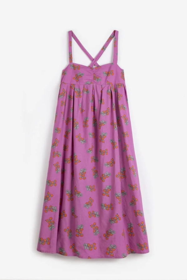KIDS Bobo Choses Juicy Tomatoes Strap Dress