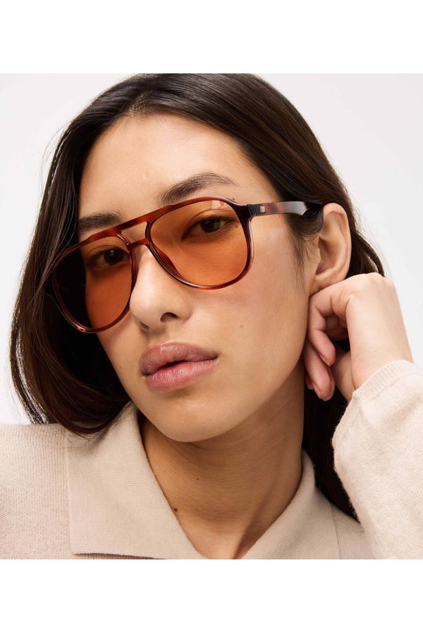 Le Specs Tragic Magic Sunglasses - Toffee Tort