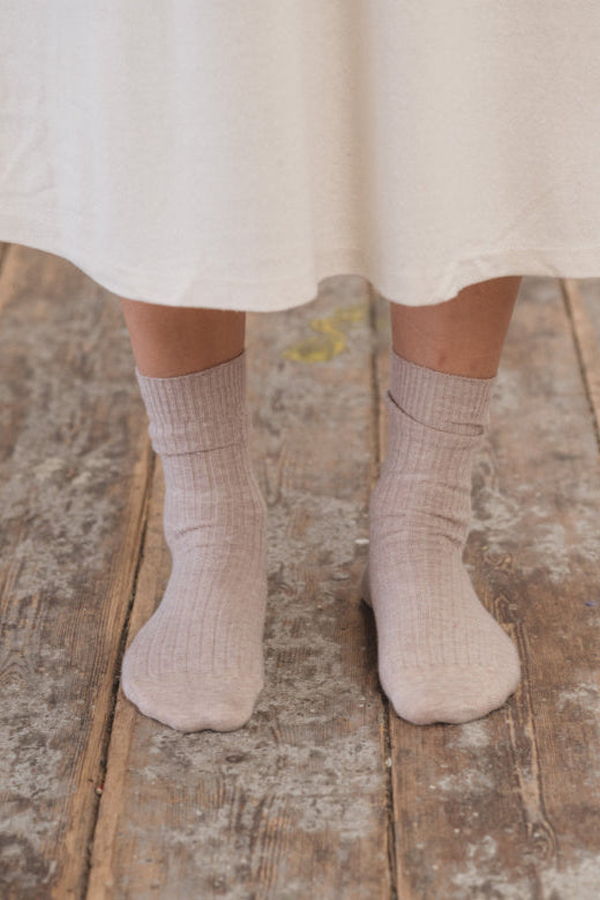 Baserange Rib Over Ankle Socks