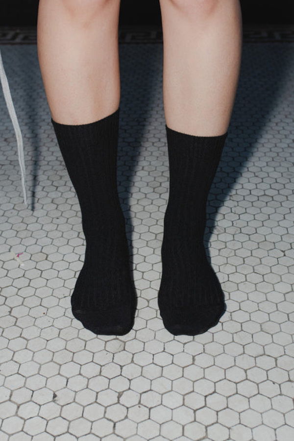 Baserange Rib Over Ankle Socks
