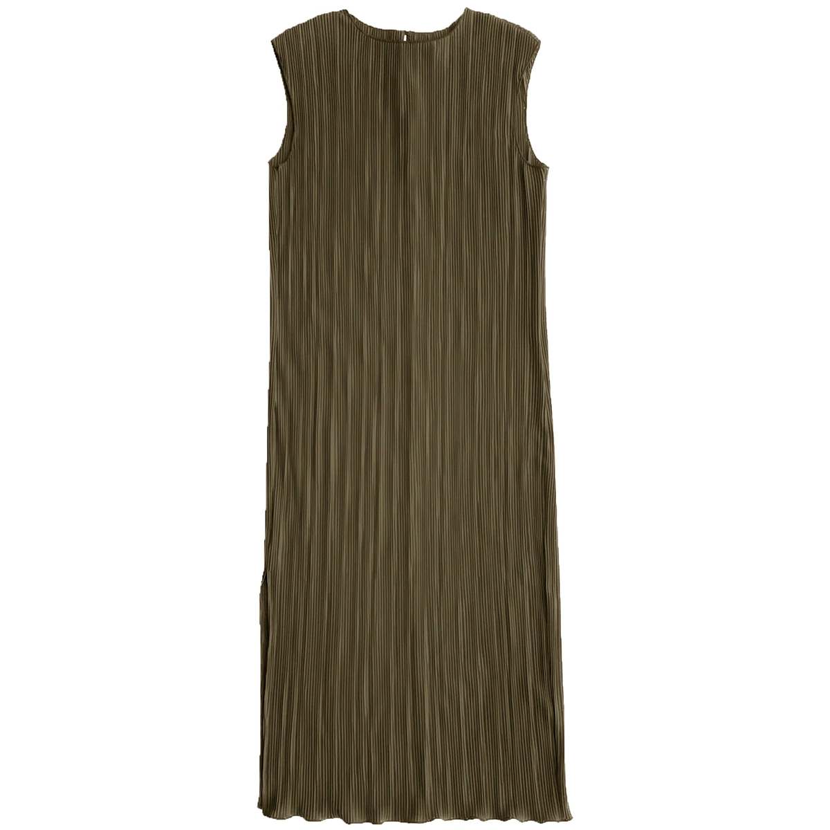 Ali Golden Pleated Tank Dress - Image 1 of 11