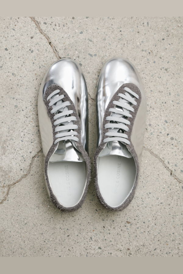 Sine & Cosine Johan Mirror Calf/Brushed Suede Sneakers