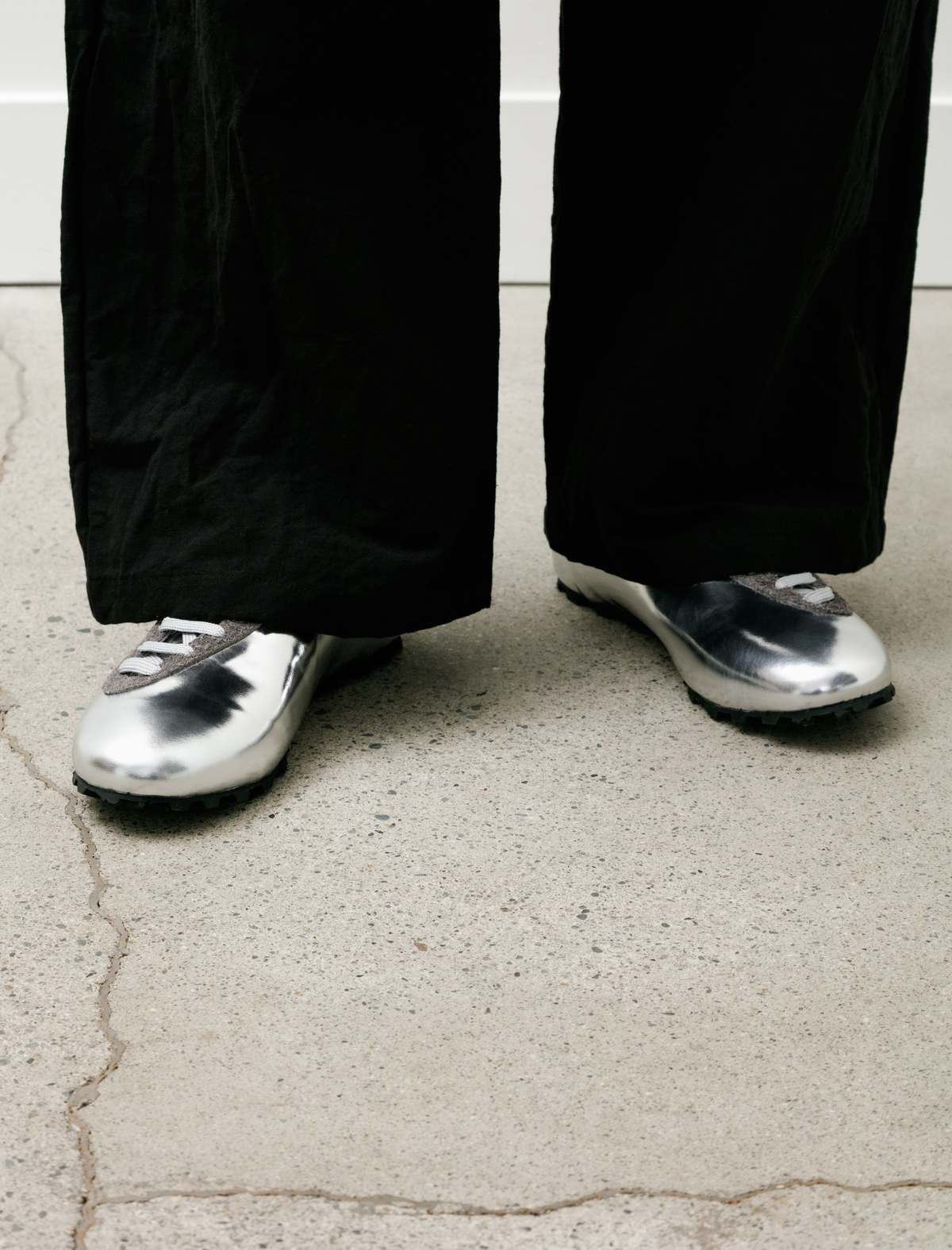 Sine & Cosine Johan Mirror Calf/Brushed Suede Sneakers - Image 5 of 7