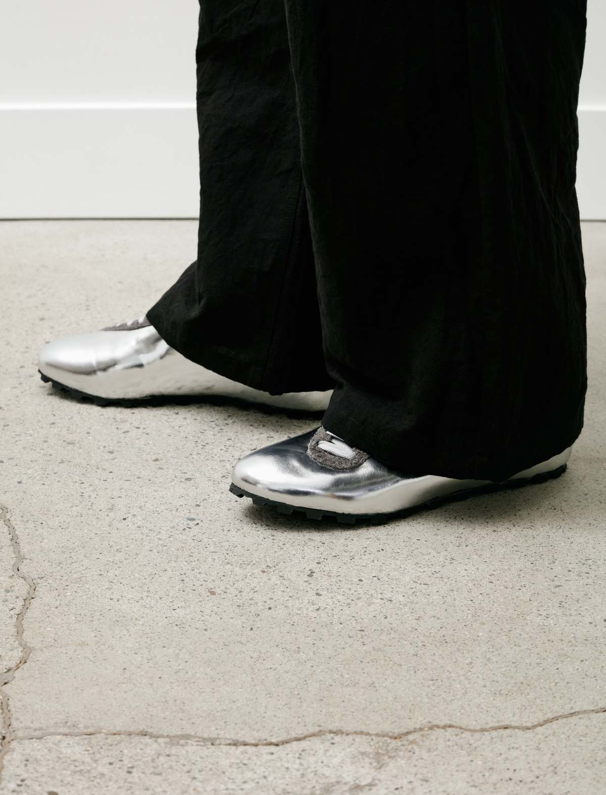 Sine & Cosine Johan Mirror Calf/Brushed Suede Sneakers - Image 6 of 7