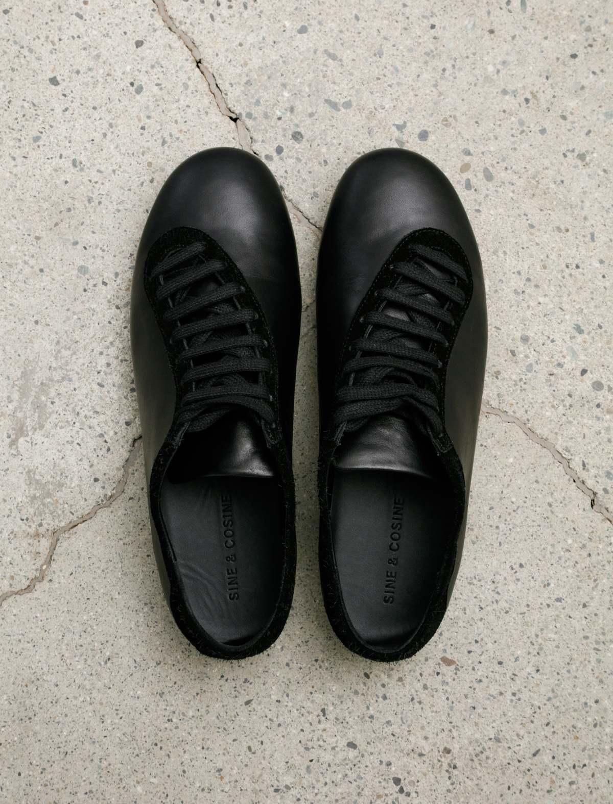 Sine & Cosine Johan Washed Cow/Brushed Suede Sneakers - Image 2 of 7