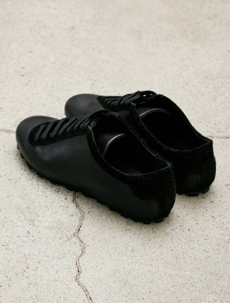 Sine & Cosine Johan Washed Cow/Brushed Suede Sneakers