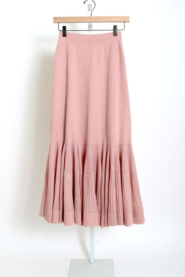Zimmermann Luna Pleated Frill Skirt