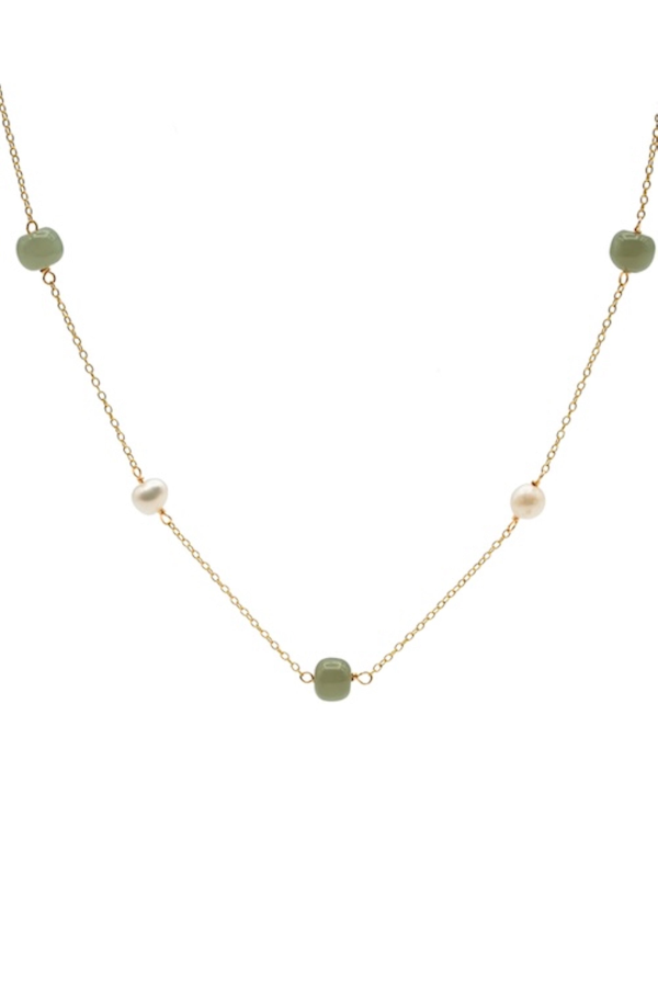 Seree Olivia Jade Pearl Necklace
