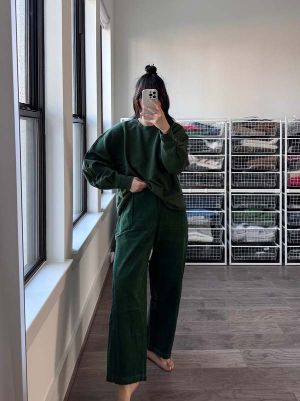 Le Bon Shoppe Corduroy Arc Pants - Foret