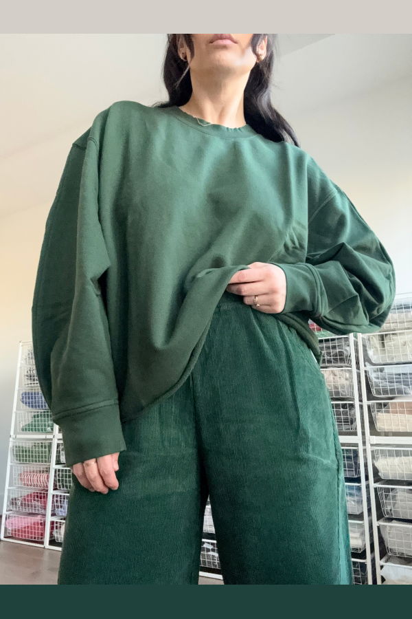 Le Bon Shoppe Corduroy Arc Pants - Foret