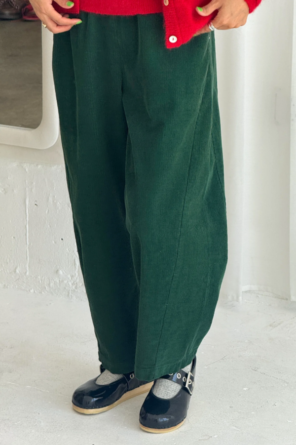 Le Bon Shoppe Corduroy Arc Pants - Foret