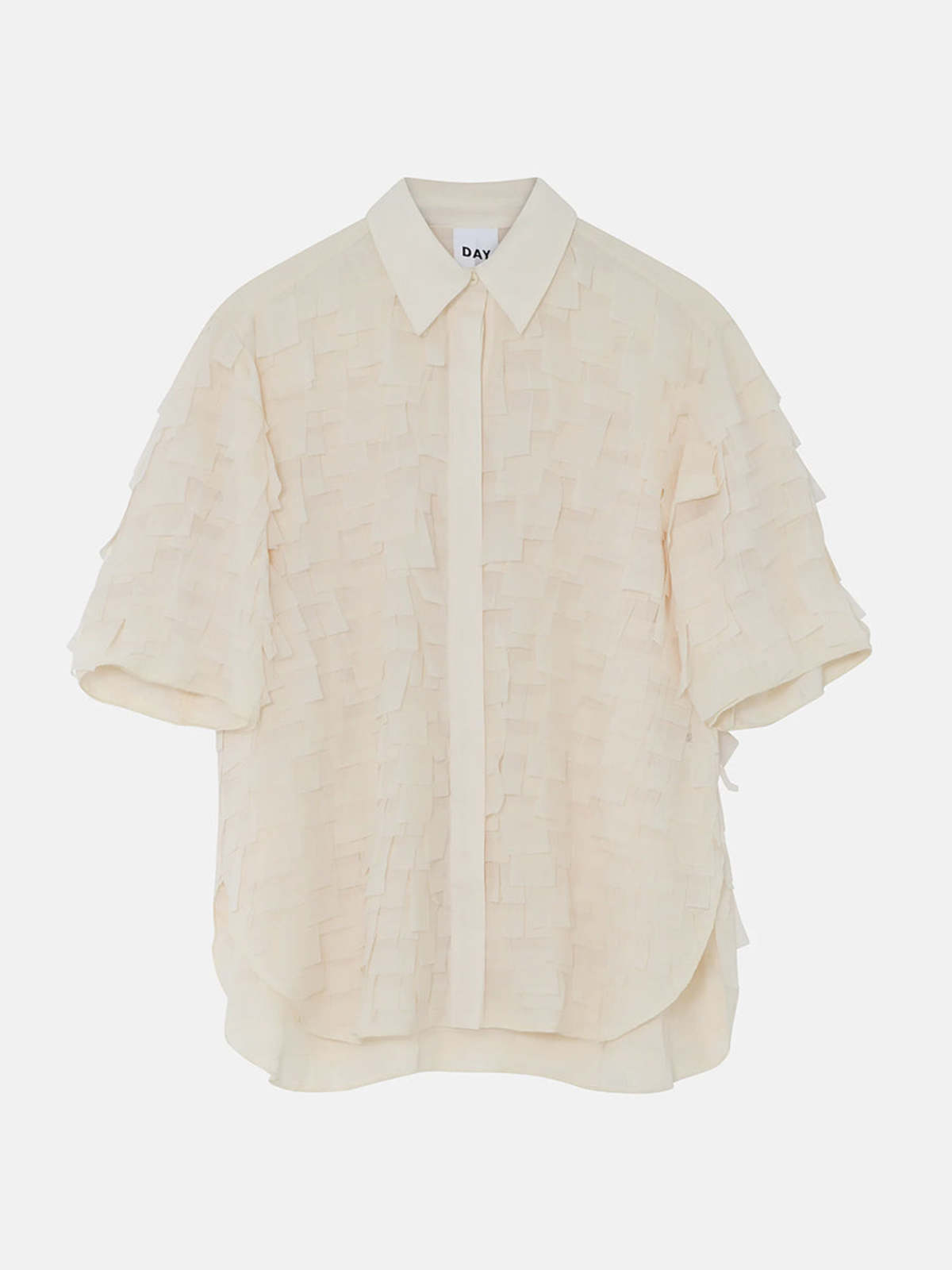 Day Birger et Mikkelsen Figo Chiffon Fringe Top - Image 5 of 7