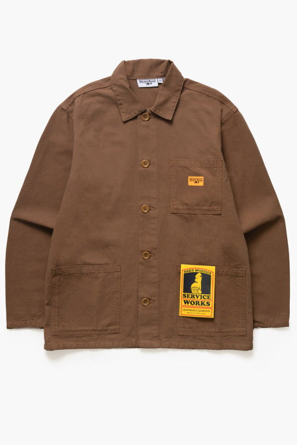 Service Works Canvas Chore Shirt Jacket