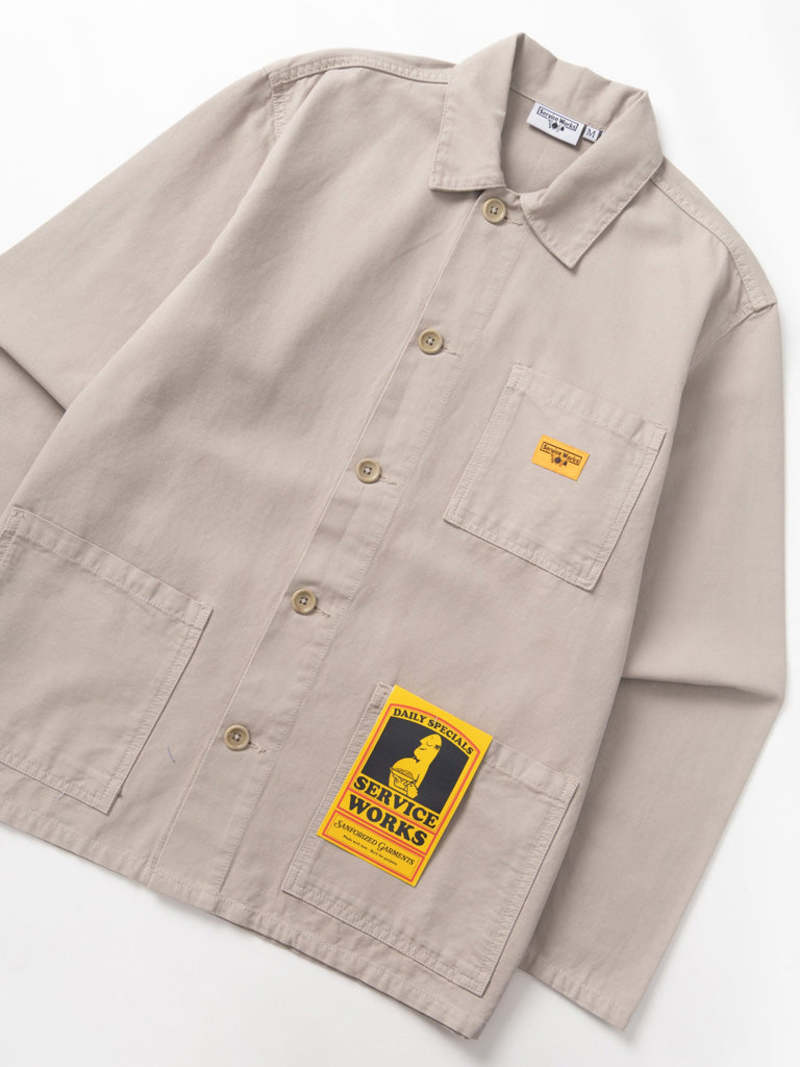 Service Works Canvas Chore Shirt Jacket
