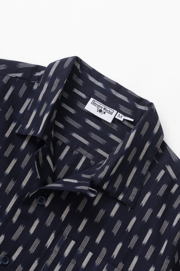 Service Works Ikat Shirt - Navy