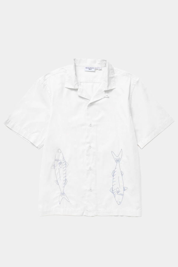 Service Works Mackerel Shirt - Off White