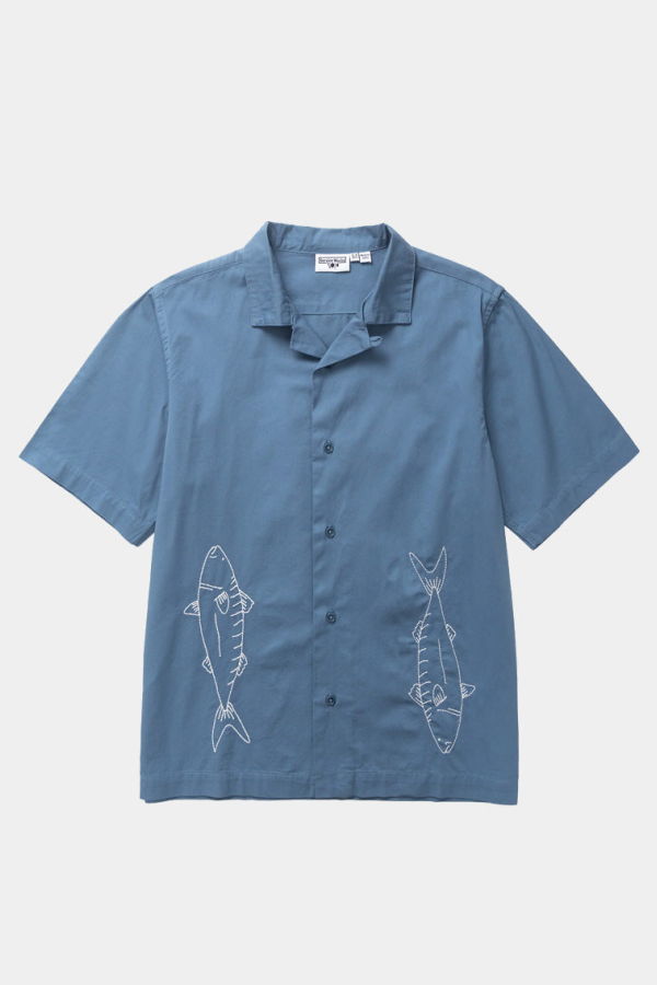 Service Works Mackerel Shirt - Slate