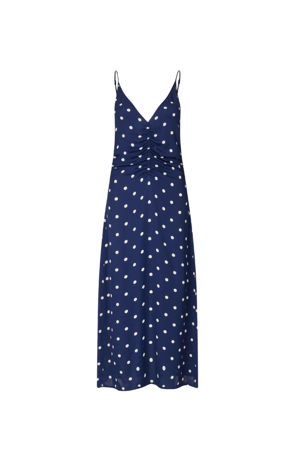 Baum und Pferdgarten Atalia Dress - Navy/Creme Dot