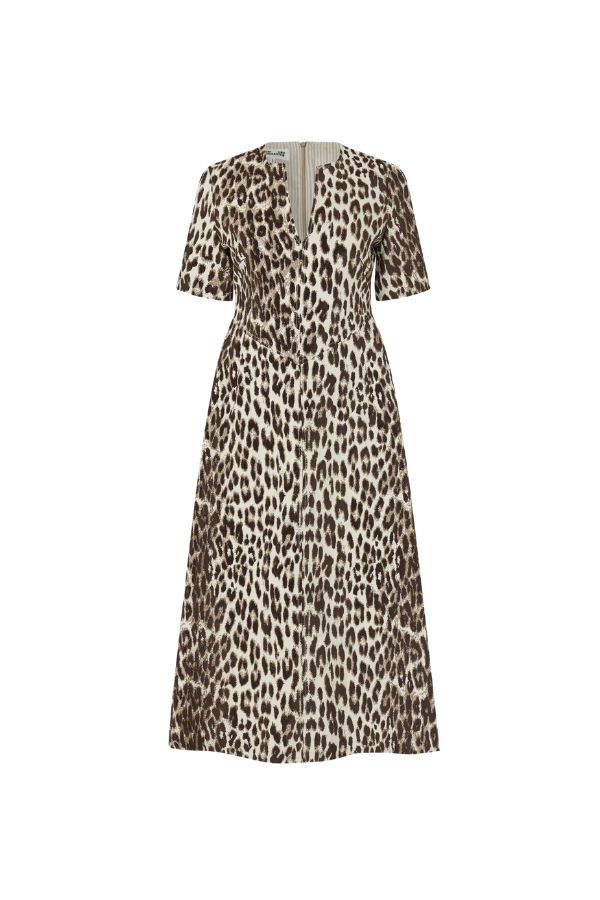 Baum und Pferdgarten Avia Dress in Light Leopard Baum und Pferdgarten Avia Dress in Light Leopard