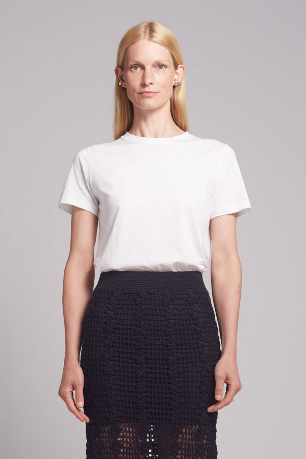 ELEVEN SIX Lara Crew T-Shirt - White