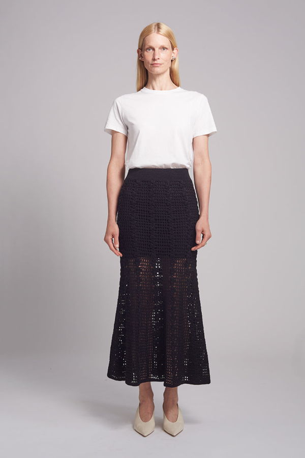 ELEVEN SIX Lara Crew T-Shirt - White