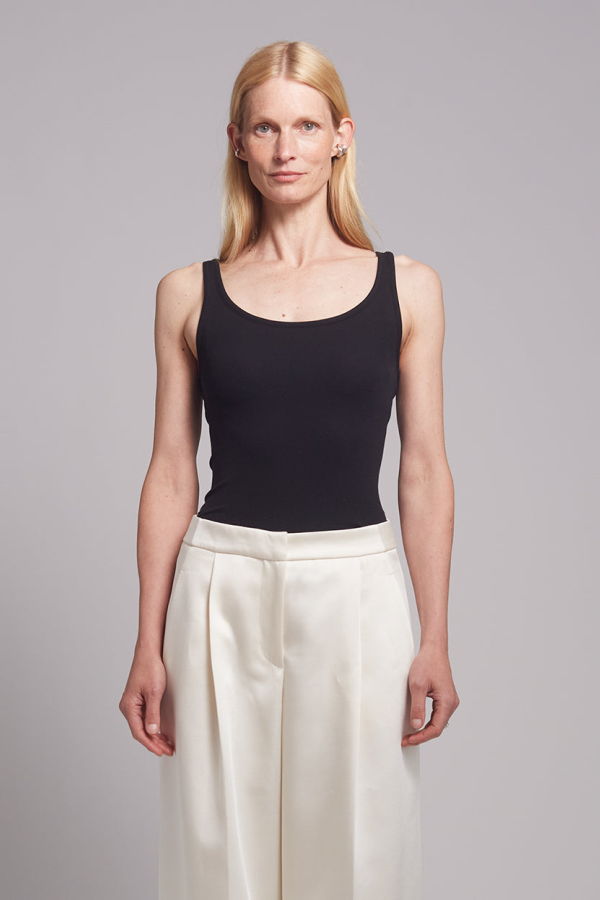 ELEVEN SIX Mia Rib Tank - Black