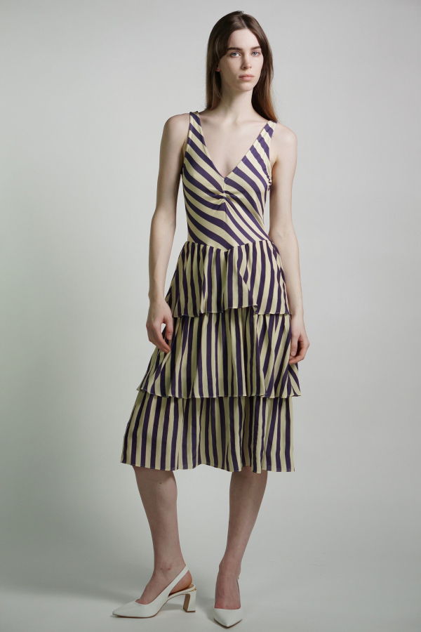 Kristinit Stripe Bliss Dress