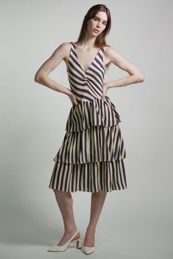 Kristinit Stripe Bliss Dress